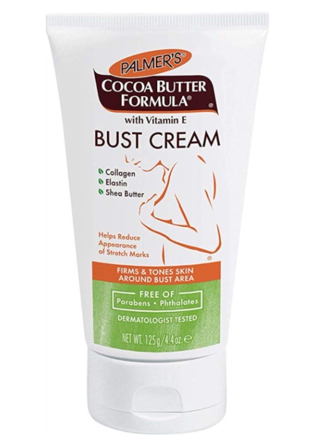 بالمرز كريم بالمرز بتركيبة زبدة الكاكاو للصدر 125 غرام - عناية لشد وتوحيد لون البشرة مع فيتامين هـ لبشرة أكثر نعومة وتغذية - Image 2